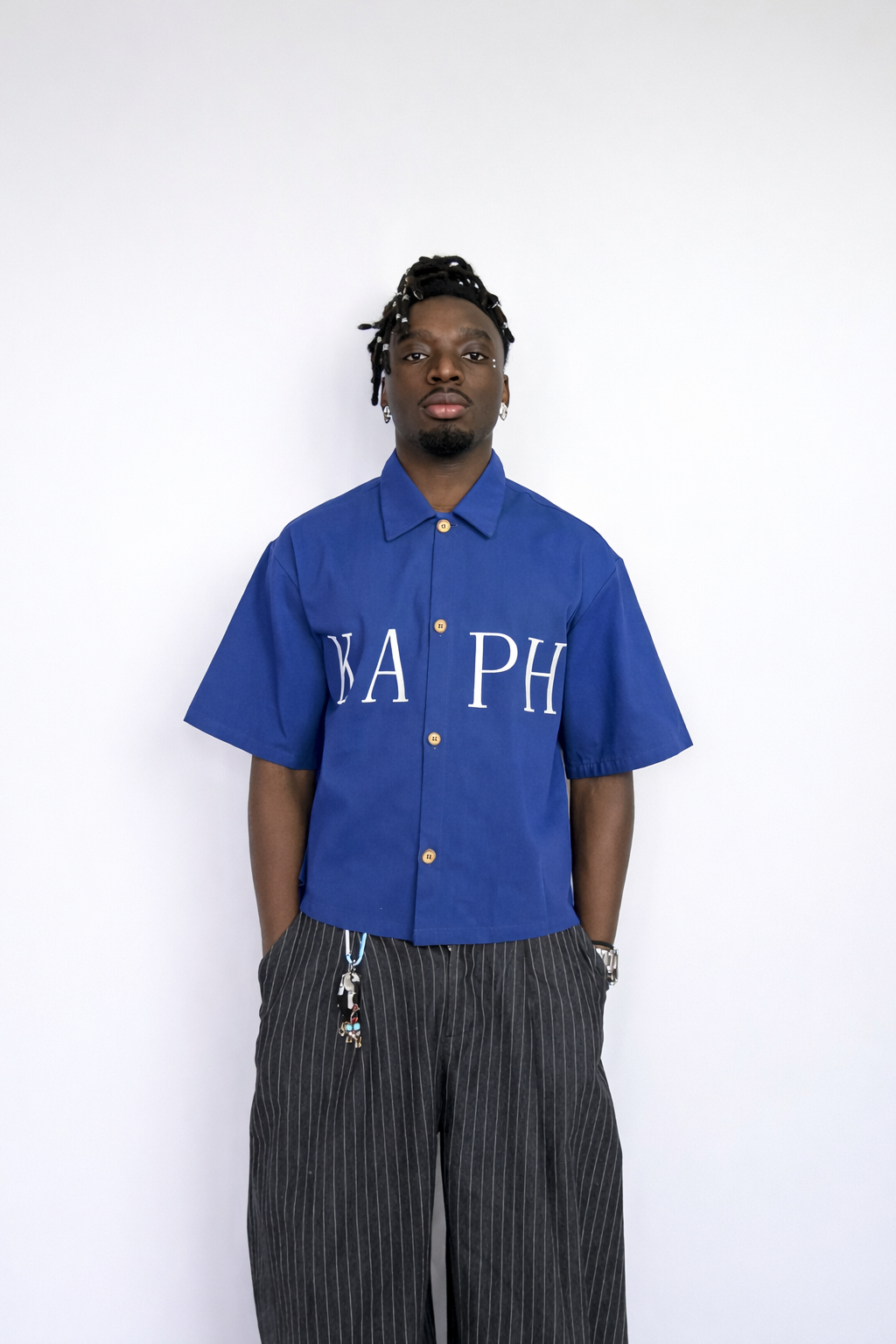 La chemise KAPH bleu électrique