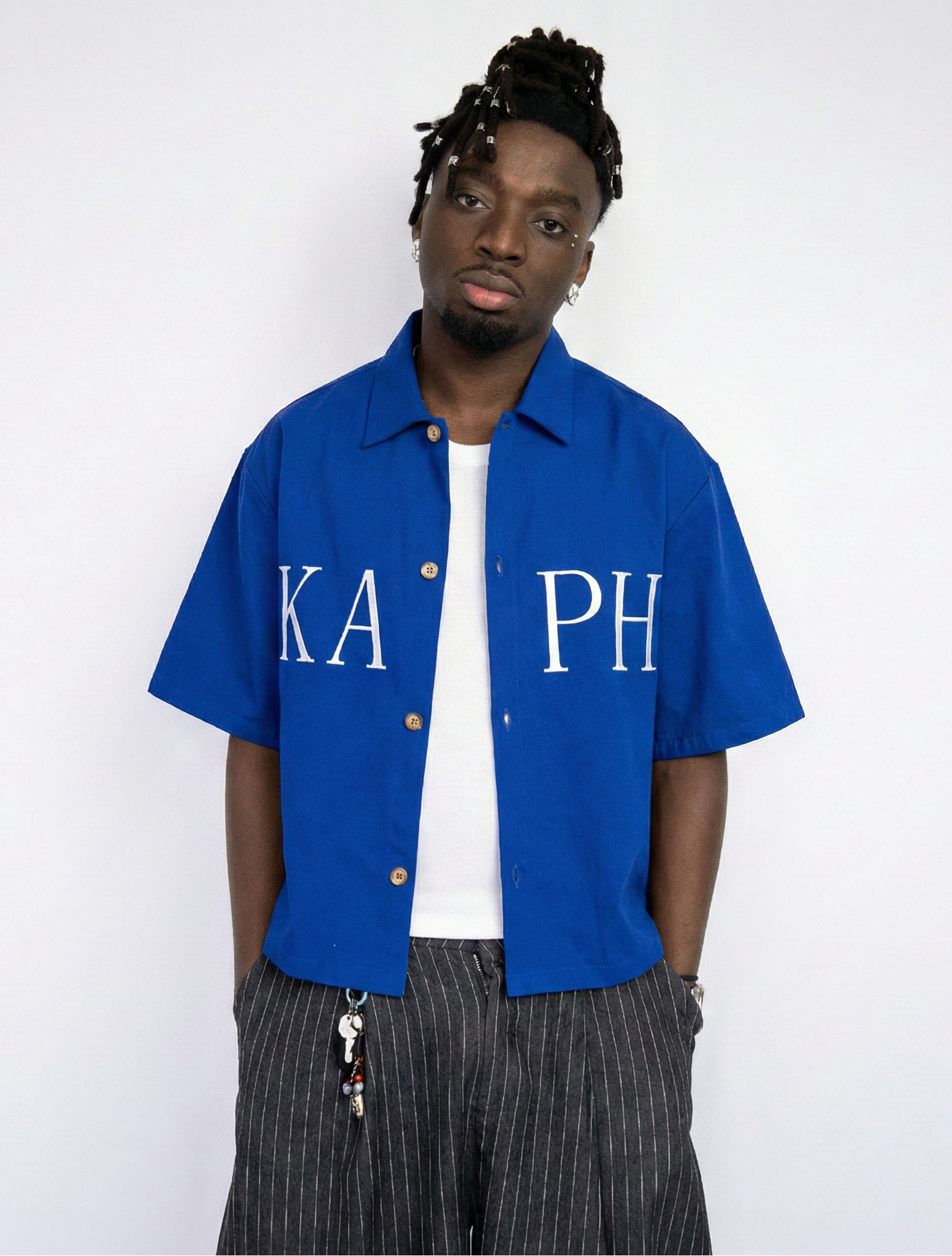 La chemise KAPH bleu électrique